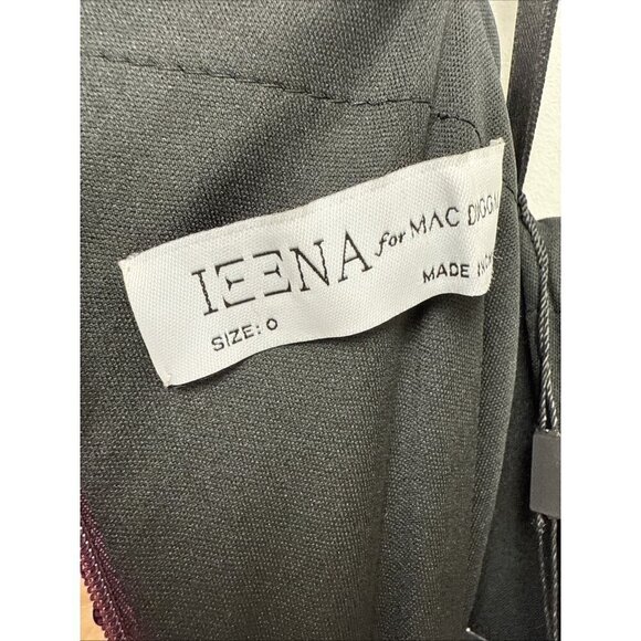 MAC DUGGAL Size 0 Purple Sequined One Shoulder Trumpet Formal Prom Gown Dress - Picture 10 of 11